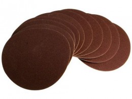 Scheppach 88000208 150mm 80g Velcro Backed Sanding Discs Pk10 £22.49